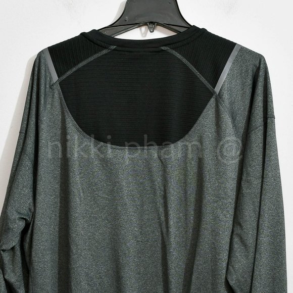 Spyder Active Men’s Long Sleeve T-Shirt  in gray - Picture 4 of 4